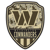 Washington Commanders Sign Wood 11x14 Shield Shape - Wincraft