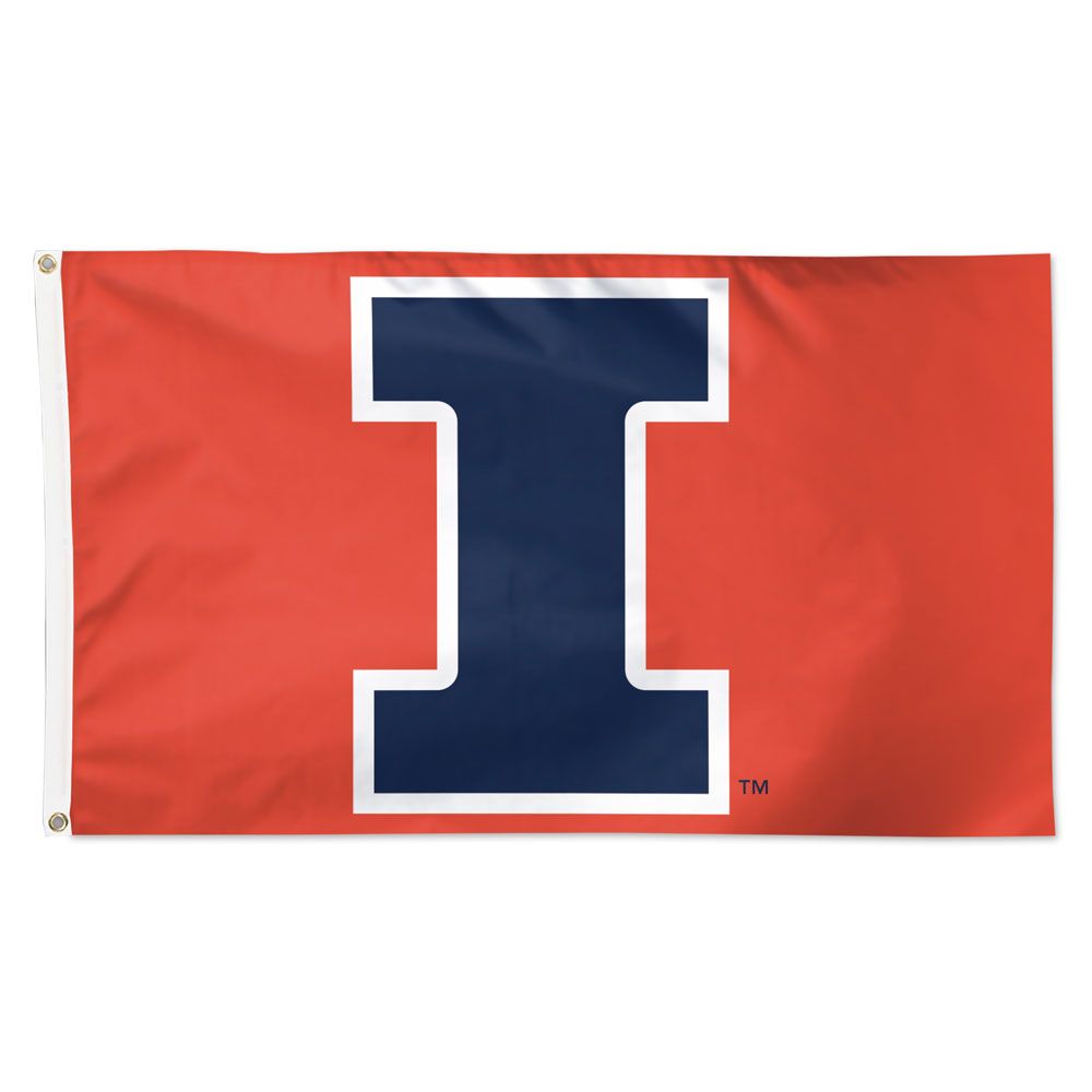 Illinois Fighting Illini Flag 3x5 Team - WinCraft
