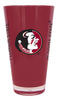 Florida State Seminoles Glass 20oz Pint Plastic Insulated CO - BOELTER