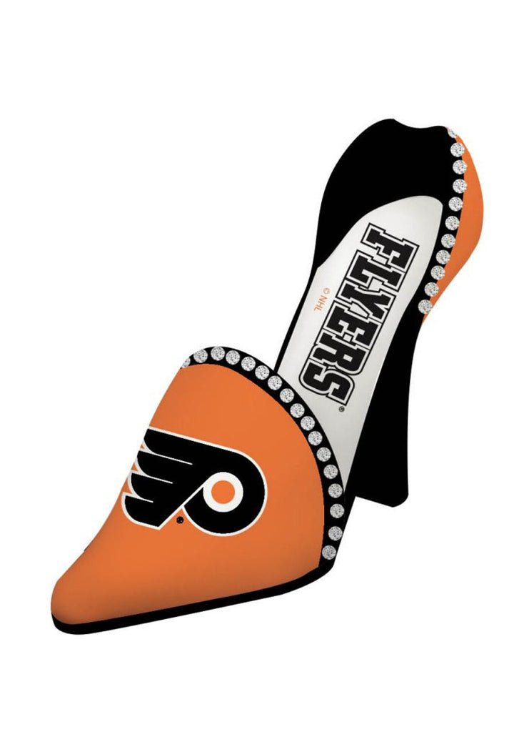 Philadelphia Flyers Decorative Wine Bottle Holder - Shoe - EVERGREEN