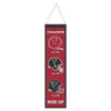 Atlanta Falcons Banner Wool 8x32 Heritage Evolution Design - Wincraft Fanatics
