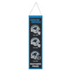 Carolina Panthers Banner Wool 8x32 Heritage Evolution Design - Wincraft Fanatics