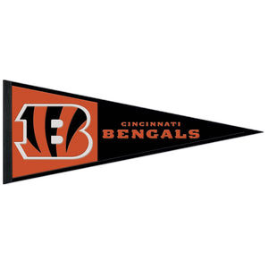 Cincinnati Bengals Pennant Wool 13x32 - WinCraft
