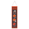 Cleveland Browns Banner Wool 8x32 Heritage Evolution Design - Wincraft Fanatics