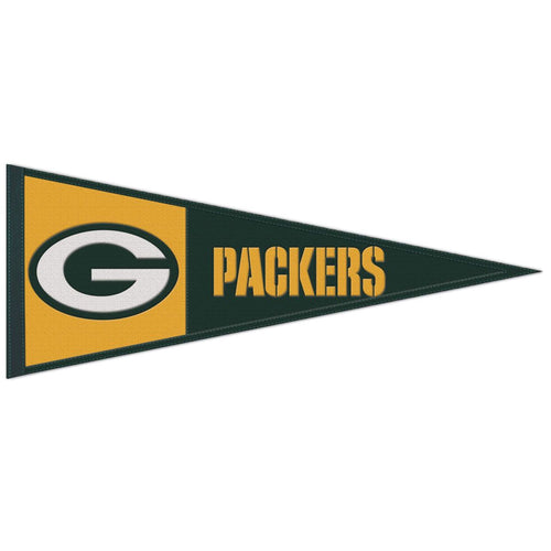 Green Bay Packers Pennant Wool 13x32 - WinCraft