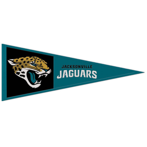Jacksonville Jaguars Pennant Wool 13x32 - WinCraft