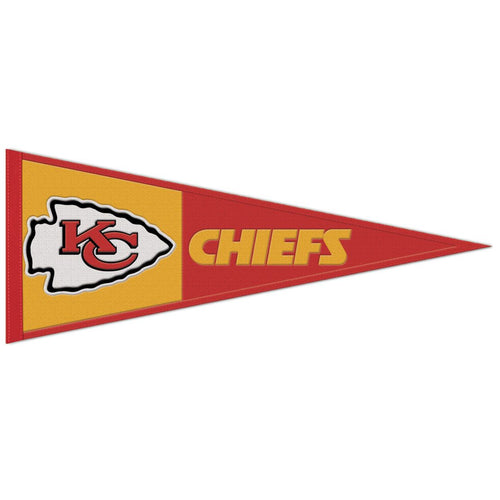 Kansas City Chiefs Pennant Wool 13x32 - WinCraft