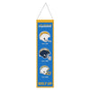 Los Angeles Chargers Banner Wool 8x32 Heritage Evolution Design - Wincraft Fanatics