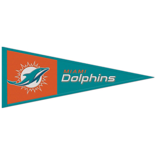 Miami Dolphins Pennant Wool 13x32 - WinCraft