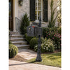 Estate Aluminum Mailbox On Stand - AFD