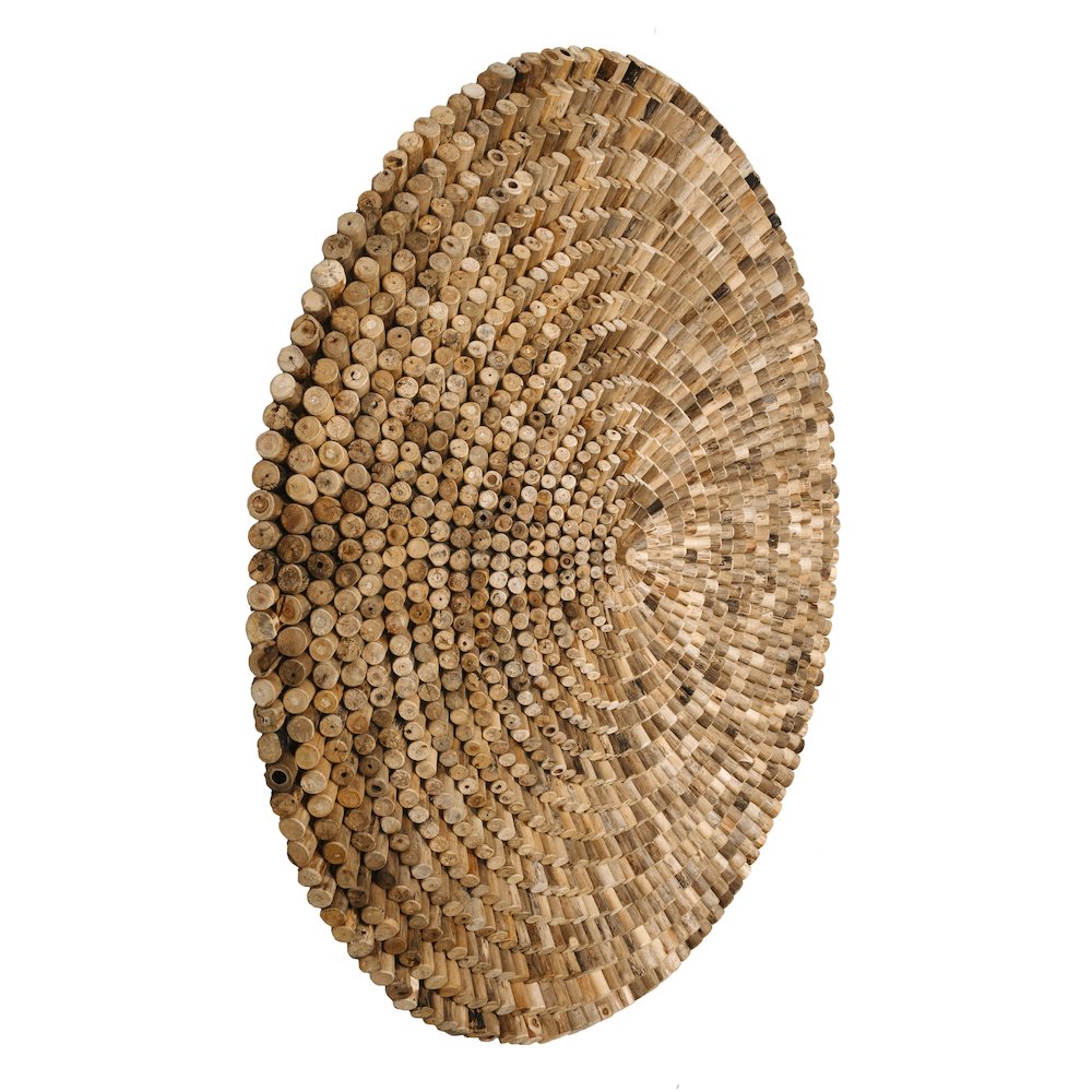 Wood Wall Art Round 60 Inch Diameter - AFD