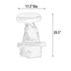 Old Growth Teak Root Bar Stool - AFD