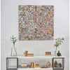 quilled Coiled Wall Art 40 X 40 Inches - AFD