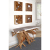 Exotic Teak Framed Wall Decor - AFD