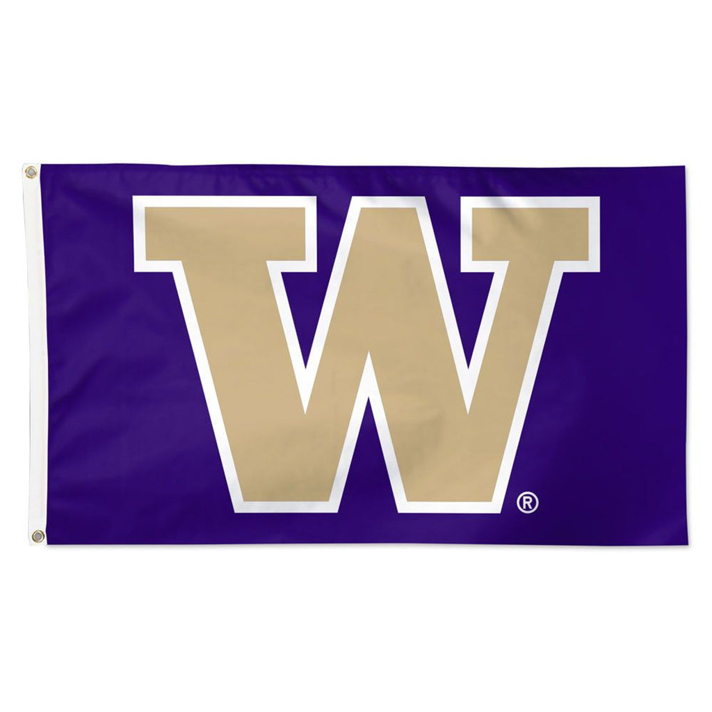 Washington Huskies Flag 3x5 Team - Wincraft