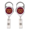 Washington Commanders Badge Holder Premium Retractable - WinCraft