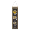 New Orleans Saints Banner Wool 8x32 Heritage Evolution Design - Wincraft Fanatics