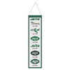 New York Jets Banner Wool 8x32 Heritage Evolution Design - Wincraft Fanatics