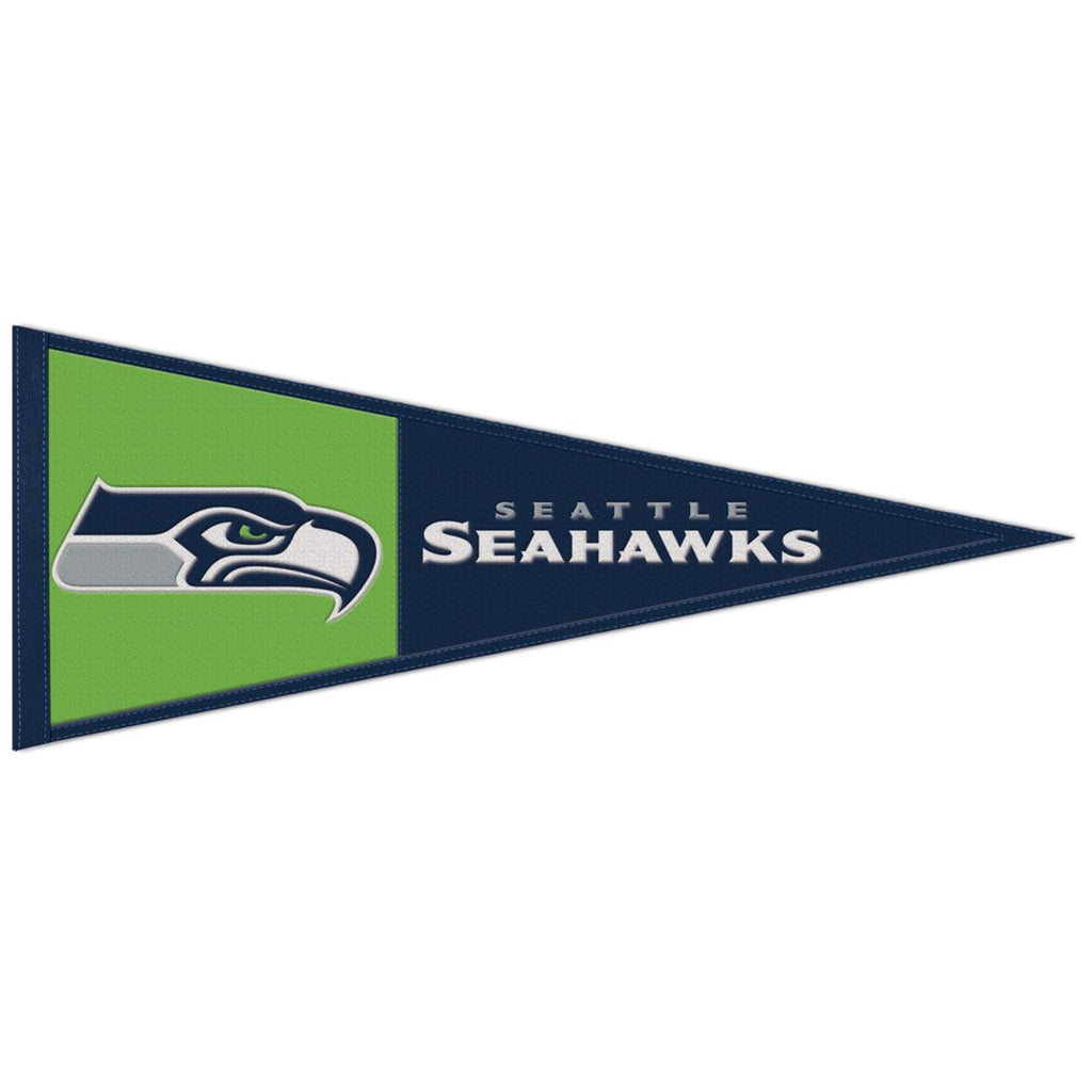 Seattle Seahawks Pennant Wool 13x32 - WinCraft
