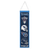 Tennessee Titans Banner Wool 8x32 Heritage Evolution Design - Wincraft Fanatics