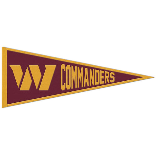 Washington Commanders Pennant Wool 13x32 - WinCraft