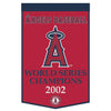 Los Angeles Angels Banner Wool 24x38 Dynasty Champ Design - Special Order - Wincraft Fanatics