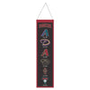 Arizona Diamondbacks Banner Wool 8x32 Heritage Evolution Design - Wincraft Fanatics