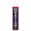 Boston Red Sox Banner Wool 8x32 Heritage Slogan Design - Special Order - Wincraft Fanatics