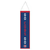 Chicago Cubs Banner Wool 8x32 Heritage Slogan Design - Special Order - Wincraft Fanatics