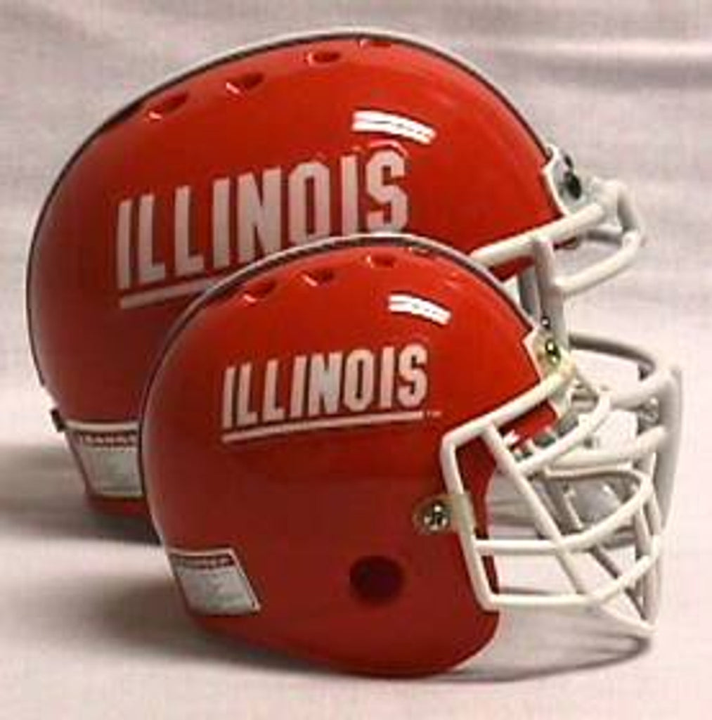 Illinois Fighting Illini Helmet Wingo Micro Size CO - Wingo Sports Group
