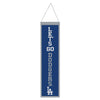 Los Angeles Dodgers Banner Wool 8x32 Heritage Slogan Design - Special Order - Wincraft Fanatics