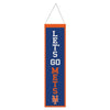 New York Mets Banner Wool 8x32 Heritage Slogan Design - Special Order - Wincraft Fanatics