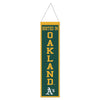Oakland Athletics Banner Wool 8x32 Heritage Slogan Design - Special Order - Wincraft Fanatics