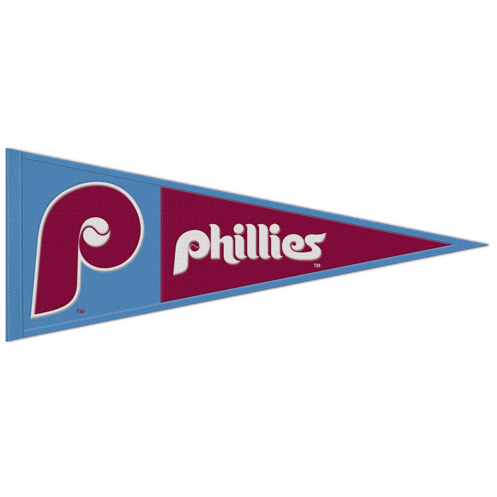 Philadelphia Phillies Pennant 13x32 Wool Cooperstown - WinCraft