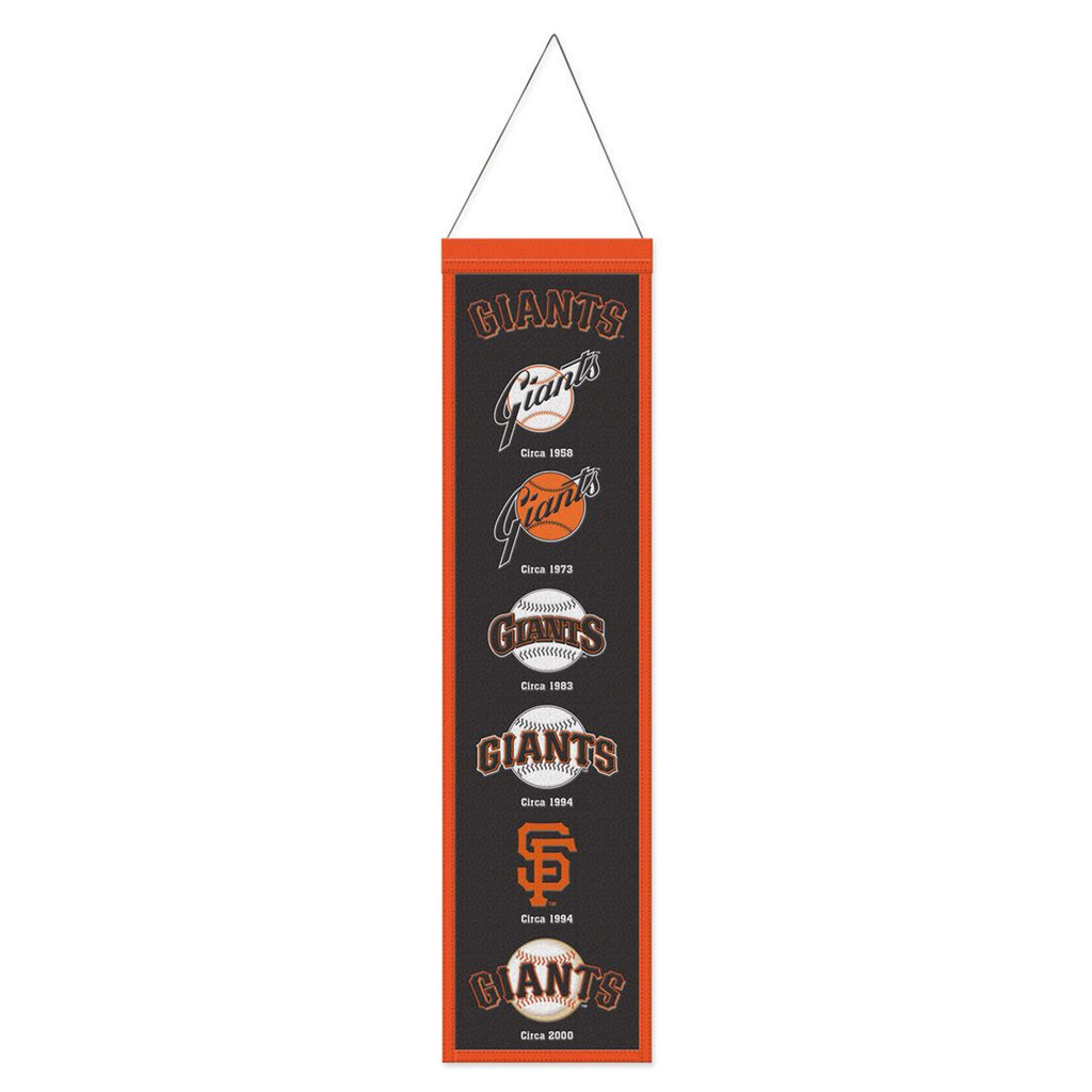 San Francisco Giants Banner Wool 8x32 Heritage Evolution Design - Wincraft Fanatics