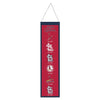 St. Louis Cardinals Banner Wool 8x32 Heritage Evolution Design - Wincraft Fanatics