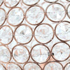10 Inch Crystal Ball Sequin Table Lamp, Rose Gold - Elegant Designs
