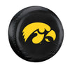 Iowa Hawkeyes Tire Cover Standard Size Black - Fremont Die