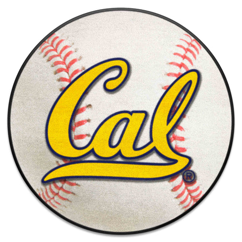 Fanmats - University of California - Berkeley Baseball Mat 27'' diameter
