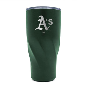 Oakland Athletics Tumbler 30oz Morgan Stainless - WinCraft