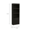 Dozza Bookcase Black Wengue - Depot E-Shop