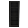 Poros Bookcase In Black Wengue - Depot E-Shop