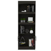 Dozza Bookcase Black Wengue - Depot E-Shop