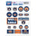 Auburn Tigers Decal Sheet 5x7 Vinyl - WinCraft