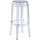 Commerical Seating Products RPC Clear  Kage Backless Stool Chairs - CSP