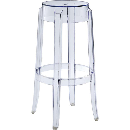 Commerical Seating Products RPC Clear  Kage Backless Stool Chairs - CSP