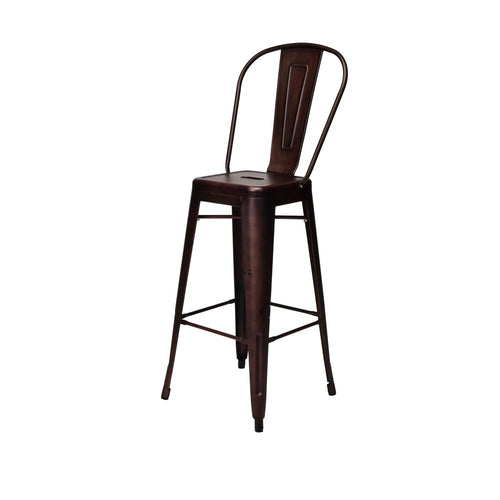 Commerical Seating Products Oscar Rose Gold Dining Bar Stool Chairs - CSP