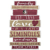 Florida State Seminoles Sign 11x17 Wood Family Word - WinCraft