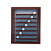 49 Golf Ball Cabinet Style Display Case with Cherry Moulding