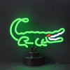 Alligator Neon Sculpture